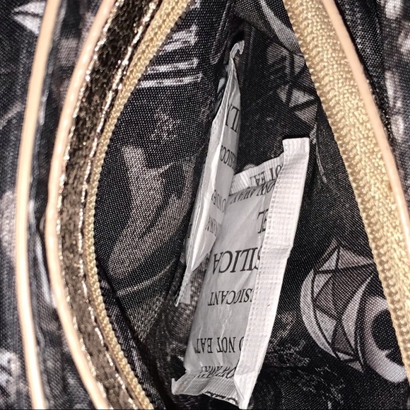 Steve Madden Gold Rose Gold Top Handle Front Clasp Partial Mini Crossbody - Picture 5 of 12